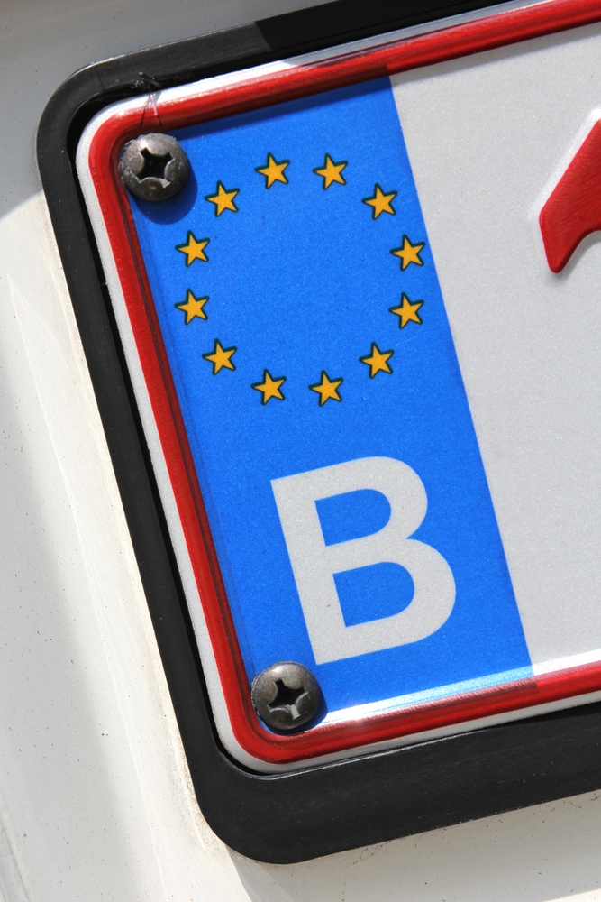 Belgische Nummerplaat